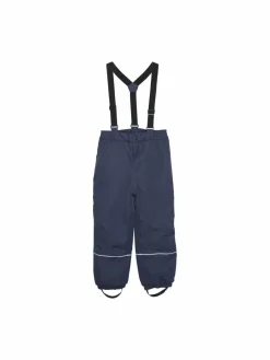 Minymo Jungen|Mädchen<Unisex Skihose blau gemustert
