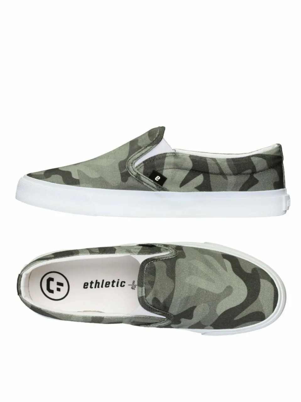 Ethletic Sneaker<Unisex Sneaker oliv gemustert
