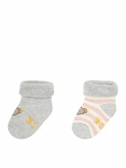 Steiff Jungen<Unisex Socken 2er Pack rosa uni