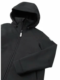 reima Jungen|Mädchen<Unisex Softshell Jacke - Koivula schwarz uni