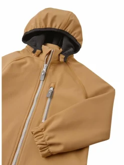 reima Jungen|Mädchen<Unisex Softshell Jacke - Vantti braun uni