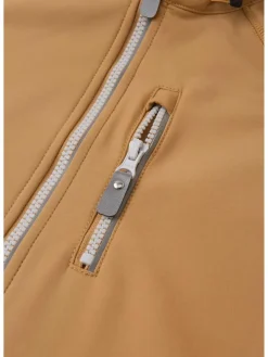 reima Jungen|Mädchen<Unisex Softshell Jacke - Vantti braun uni