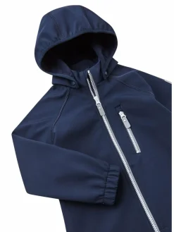 reima Jungen|Mädchen<Unisex Softshell Jacke - Vantti blau uni