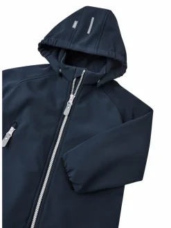 reima Jungen|Mädchen<Unisex Softshell Overall - Mjosa schwarz uni