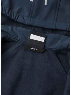 reima Jungen|Mädchen<Unisex Softshell Overall - Mjosa schwarz uni