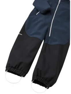 reima Jungen|Mädchen<Unisex Softshell Overall - Mjosa schwarz uni