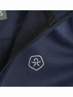 ColorKids Jungen|Mädchen<Unisex Softshelljacke blau uni