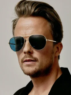 SOHO COPENHAGEN Sonnenbrillen|Sonnenbrillen<Unisex Sonnenbrille gold uni