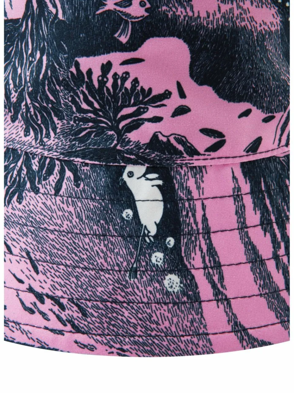 reima Jungen<Unisex Sonnenhut - Moomin Viehe rosa gemustert