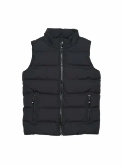 ColorKids Jungen|Mädchen<Unisex Steppweste schwarz uni