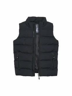 ColorKids Jungen|Mädchen<Unisex Steppweste schwarz uni