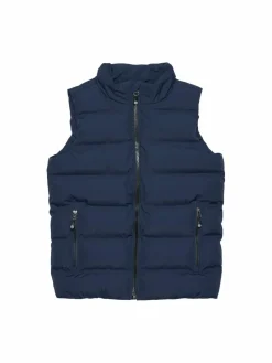 ColorKids Jungen|Mädchen<Unisex Steppweste blau uni