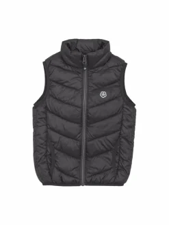 ColorKids Jungen|Mädchen<Unisex Steppweste schwarz uni
