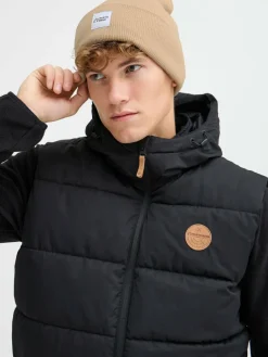 North Bend Mützen & Caps<Unisex Strickmütze - NBLou beige bedruckt