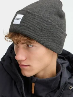 North Bend Mützen & Hüte<Unisex Strickmütze - NBLou grau bedruckt