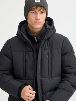 North Bend Mützen & Hüte<Unisex Strickmütze - NBLou grau bedruckt