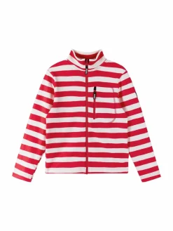 reima Jungen<Unisex Sweatjacke - Iisisti rot gestreift