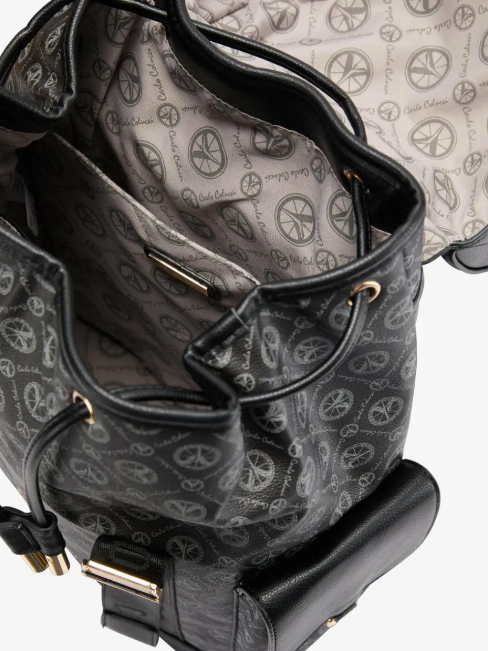 Carlo Colucci Taschen & Rucksäcke<Unisex Tagesrucksack - Costisella schwarz uni