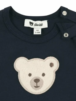 Steiff Jungen<Unisex T-Shirt - Classic schwarz uni