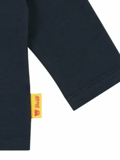 Steiff Jungen<Unisex T-Shirt - Classic schwarz uni