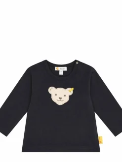 Steiff Jungen<Unisex T-Shirt - Classic schwarz uni