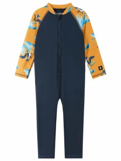 reima Mädchen<Unisex UV-Overall - Polskii orange gemustert