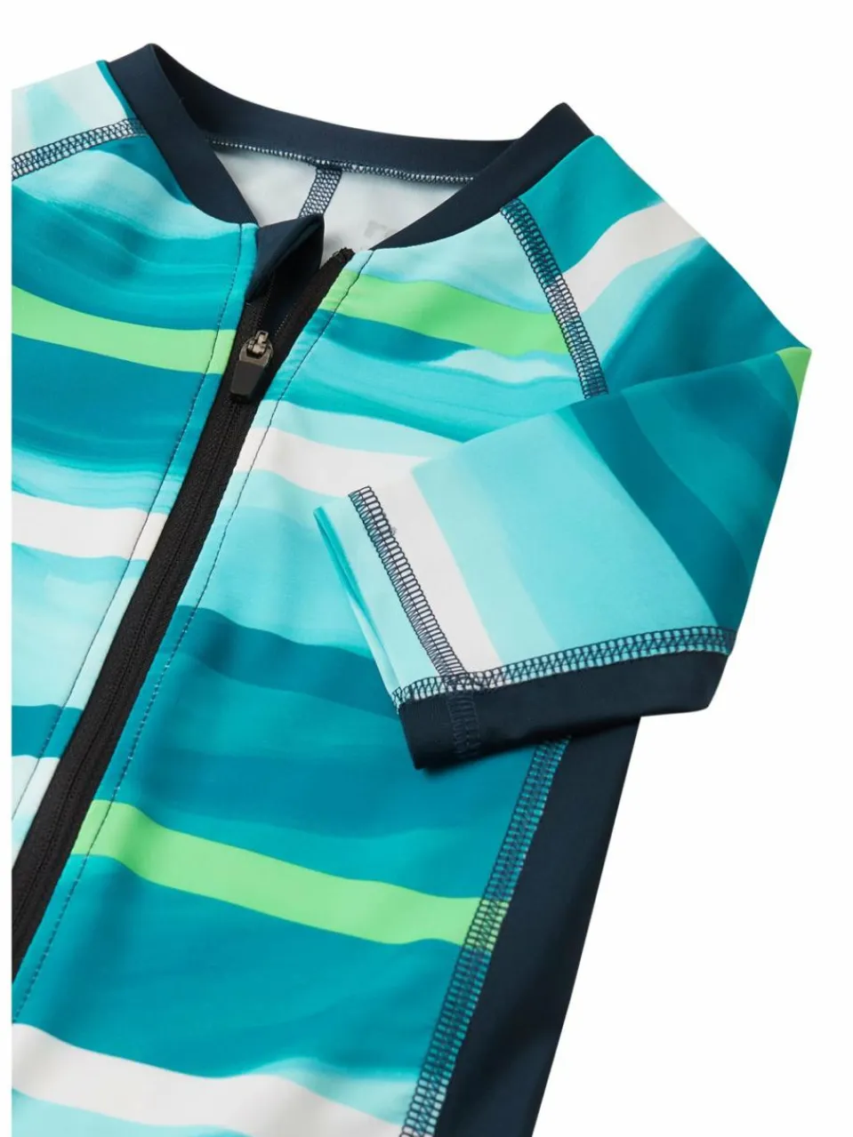 reima Mädchen|Jungen<Unisex UV-Schwimmanzug - Vesihiisi marine gemustert