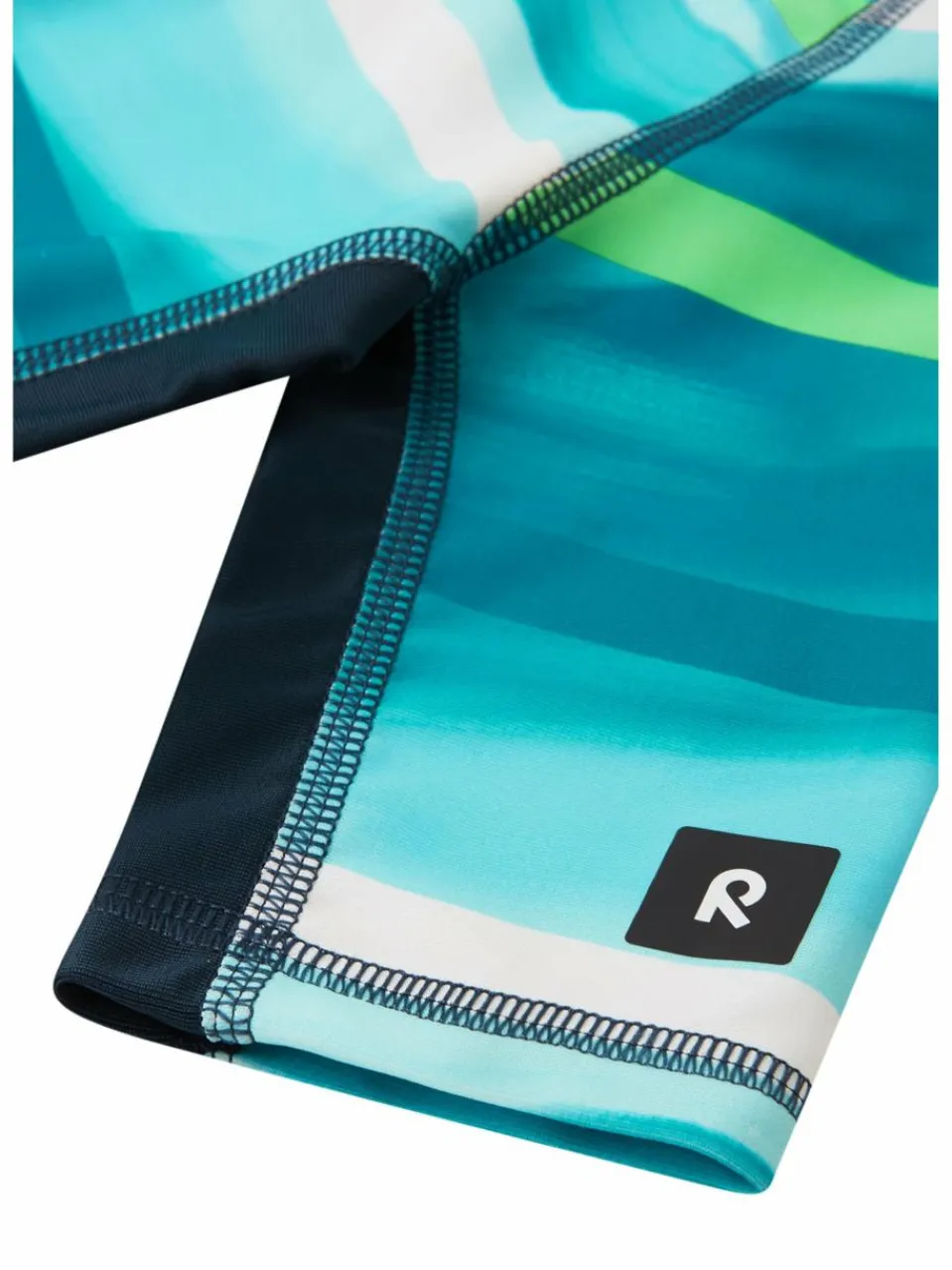 reima Mädchen|Jungen<Unisex UV-Schwimmanzug - Vesihiisi marine gemustert