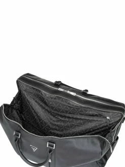 GUESS Taschen & Rucksäcke<Unisex Weekender - Pisa Saffiano Eco Double Zip schwarz uni