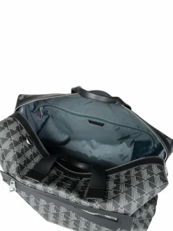 Lacoste Taschen & Rucksäcke<Unisex Weekender - The Blend Duffle schwarz gemustert