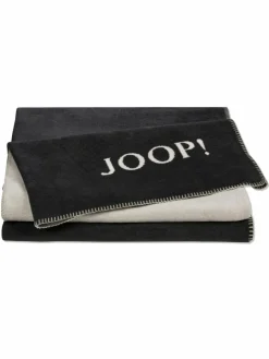 JOOP! Heimtextilien<Unisex Wohndecken 1er Pack anthrazit uni