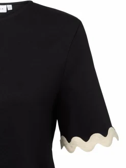 Vila Shirts & Tops<VICalisa schwarz sand uni